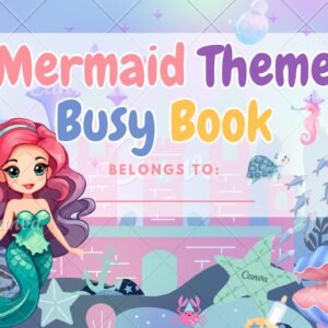 Mermaid Theme Busy Book